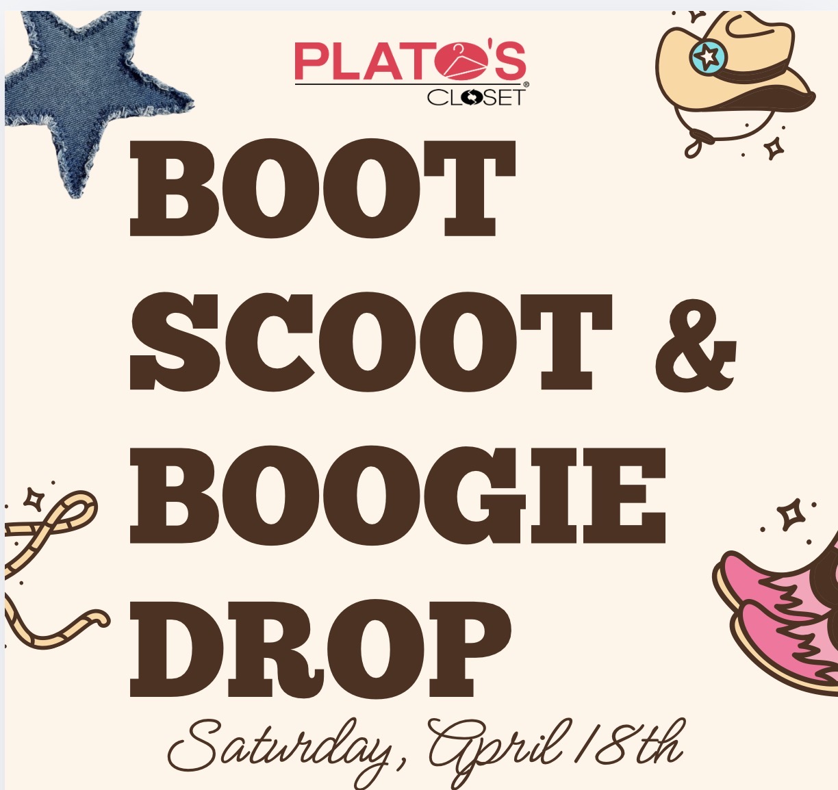 Saddle Up—Western Drop 4/18